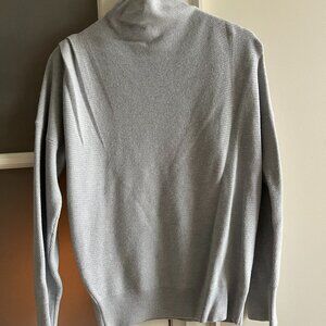 Reiss Wool Blend Scrunched Turtleneck Sweater
